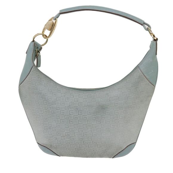 Gucci Handbags - Gucci Hobo Blue Canvas Shoulder Bag (Pre-Owned)